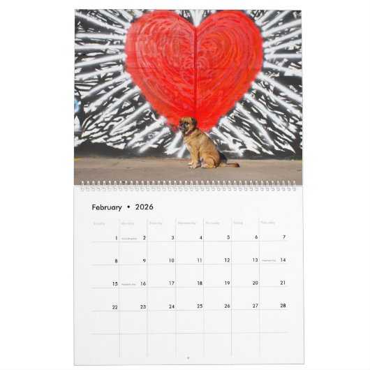 Puggle 2025 Kalender (Feb 2026)