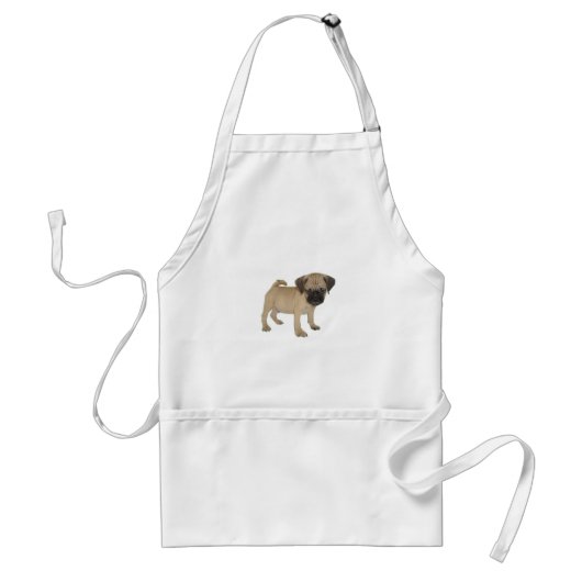 Puggle Apron Standaard Schort (Voorkant)