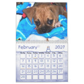 Puggle Calendar Kalender (Feb 2027)