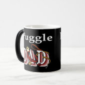 Puggle Dad Gifts Magische Mok (Voorkant links)