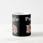 Puggle Dad Gifts Magische Mok (Center)