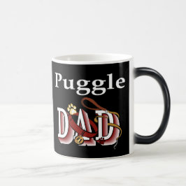 Puggle Dad Gifts Magische Mok