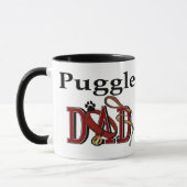Puggle Dad Gifts Mok (Links)