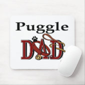 Puggle Dad Gifts Muismat (Met muis)