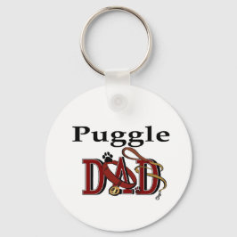 Puggle Dad Gifts Sleutelhanger