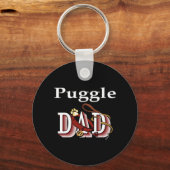 puggle dad Sleutelhanger (Voorkant)