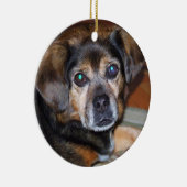 Puggle Dog Chrstmas Ornament (Rechts)