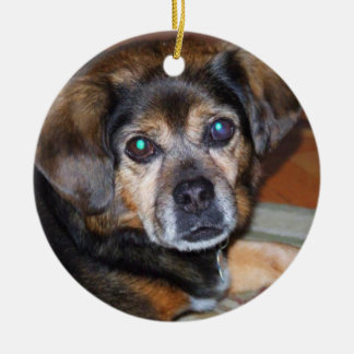 Puggle Dog Chrstmas Ornament