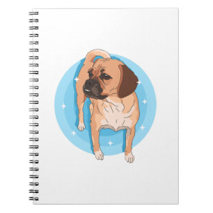 Puggle-hondeneigenaar Puggles-liefhebber Notitieboek