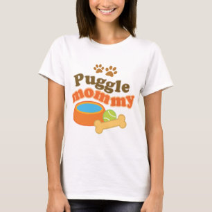 Puggle Hondenras mammie Gift T-shirt