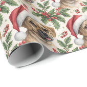 Puggle Kerst Inpakpapier (Rol Hoek)