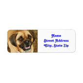 Puggle-labels Etiket (Voorkant)