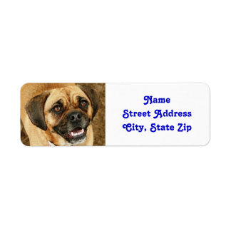 Puggle-labels Etiket