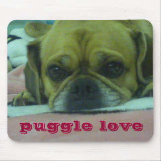Puggle love mousepad muismat