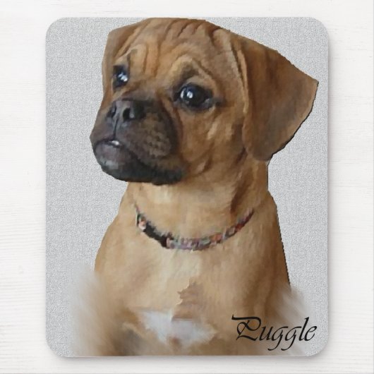 Puggle Lovers Gifts Muismat (Voorkant)