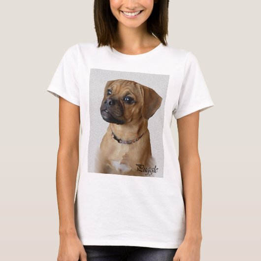 Puggle Lovers Gifts T-shirt (Voorkant)