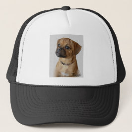 Puggle Lovers Gifts Trucker Pet
