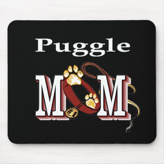 Puggle mam Gifts Muismat (Voorkant)
