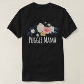 Puggle Mama, Funny Mam Gift Floral Pullover (Design voorkant)