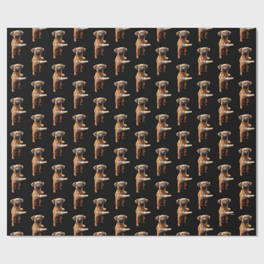 Puggle Mic Drop Cadeaupapier (Vlak)