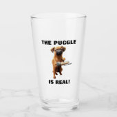 Puggle Mic Drop Glas (Voorkant)