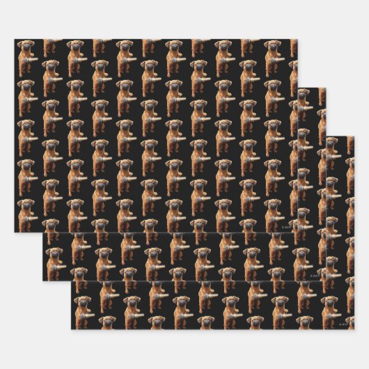 Puggle Mic Drop Inpakpapier Vel (Set)