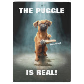 Puggle Mic Drop Klembord (Achterkant)