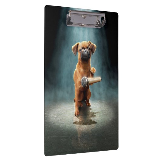 Puggle Mic Drop Klembord (Rechts)