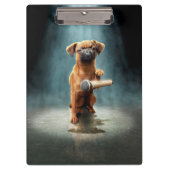 Puggle Mic Drop Klembord (Voorkant)