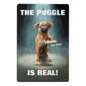 Puggle Mic Drop Mini Klembord (Achterkant)