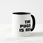 Puggle Mic Drop Mok (Voorkant rechts)
