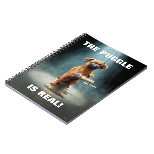 Puggle Mic Drop Notitieboek (Linkerzijde)