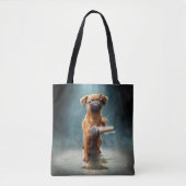 Puggle Mic Drop Tote Bag (Voorkant)