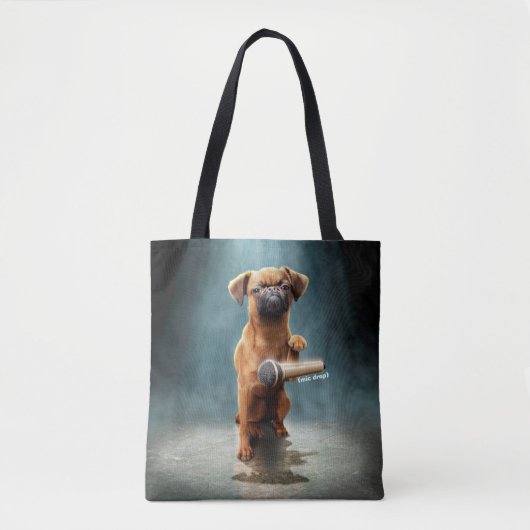 Puggle Mic Drop Tote Bag (Voorkant)