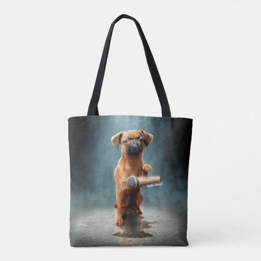 Puggle Mic Drop Tote Bag (Achterkant)