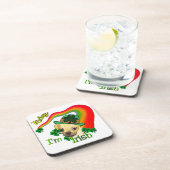 Puggle St Patricks Day Bier Onderzetter (Rechterzijde)