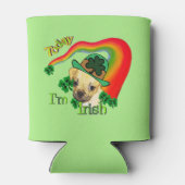 Puggle St Patricks Day Blikjeskoeler (Achterkant)