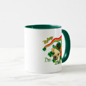 Puggle St Patricks Day Mok (Voorkant rechts)
