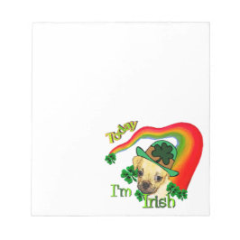Puggle St Patricks Day Notitieblok