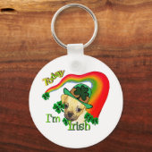 Puggle St Patricks Day Sleutelhanger (Voorkant)