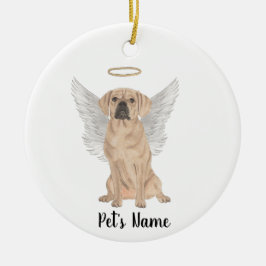 Puggle Sympathie Herdenking Keramisch Ornament