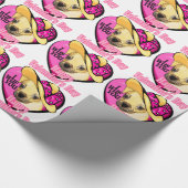 Puggle Valentijnsdag Cadeaupapier (Hoek)
