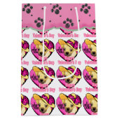 Puggle Valentijnsdag Medium Cadeauzakje (Achterkant)