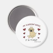 PuggleFawn Magneet (Voorkant / Achterkant)