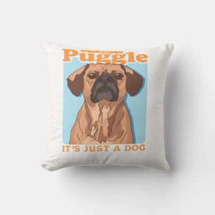 Puggles Hondeneigenaar Het Is Een Puggle Kopie Kussen