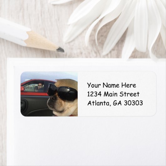 Puggles retouradreslabels etiket (Insitu)