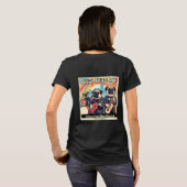 Puggy Blues Bros. Portland Oregon T-shirt (Achterkant volledig)