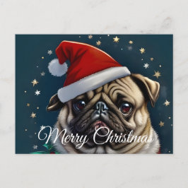 Puggy Claus Collectie Feestdagenkaart
