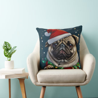 Puggy Claus Collectie Kussen
