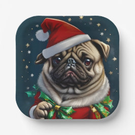 Puggy Claus Collectie Papieren Bordje